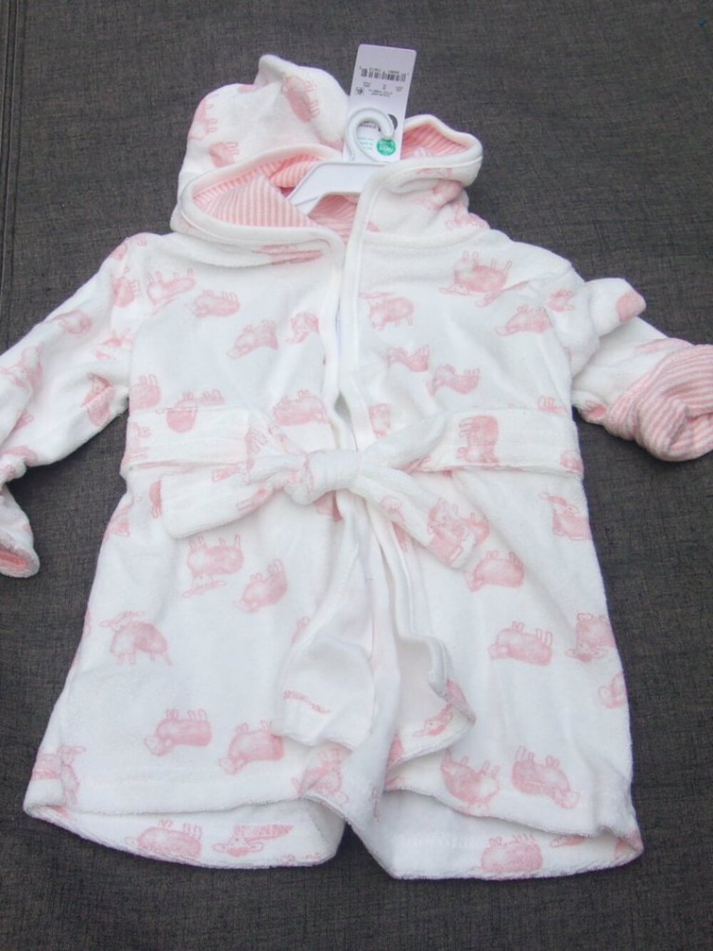 Carter's 0-9 Months Hooded Robe NEW
